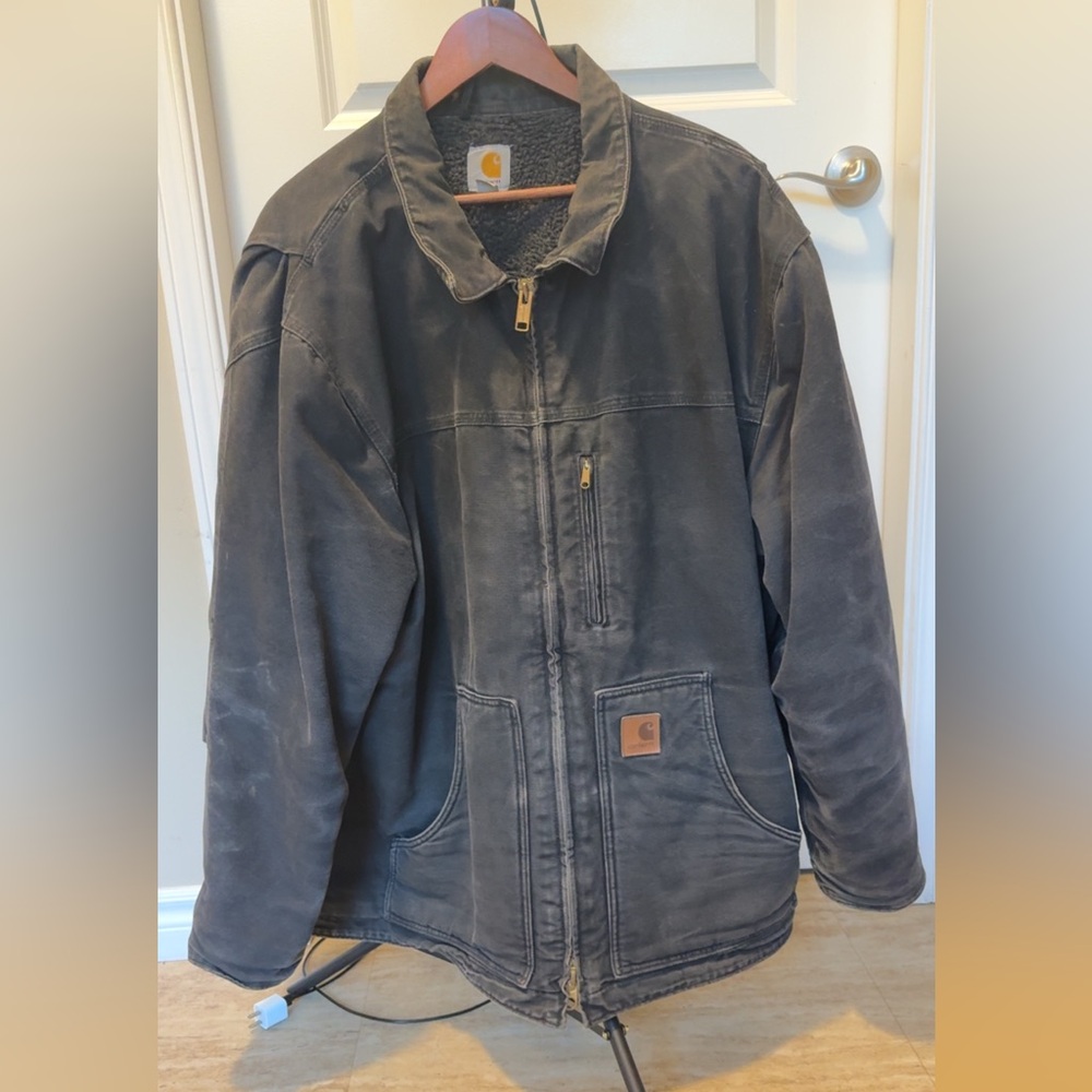 Carhartt Men's Charcoal Field Jacket